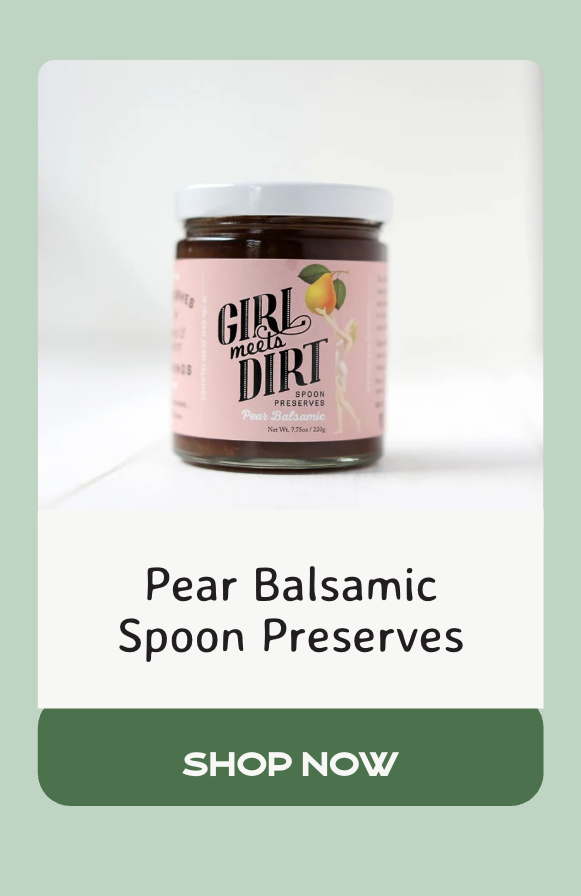 Pear Balsamic Spoon Preserves