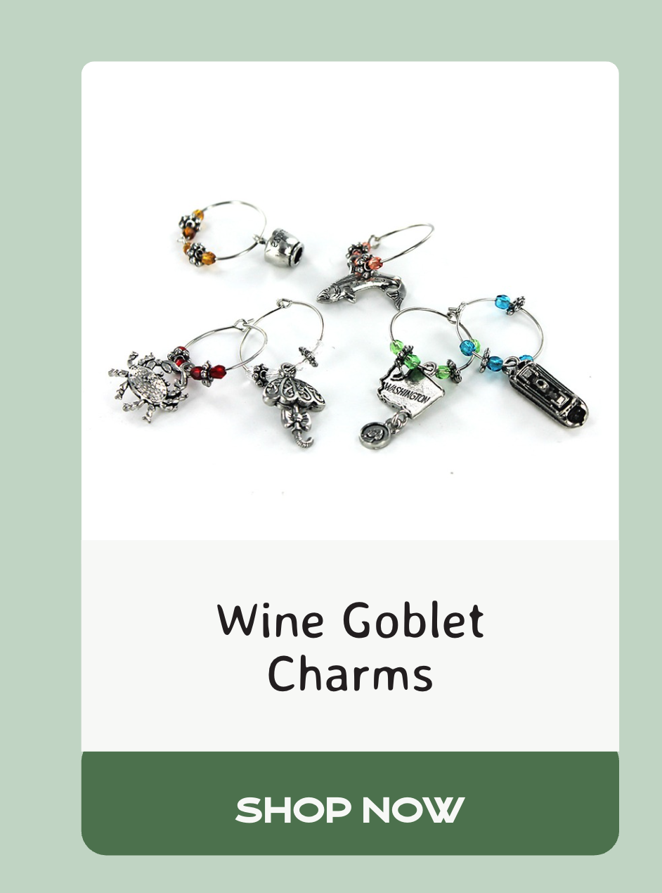 Wine Goblet Charms