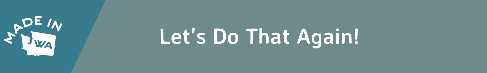 Made In Washington - Let's Do That Again!