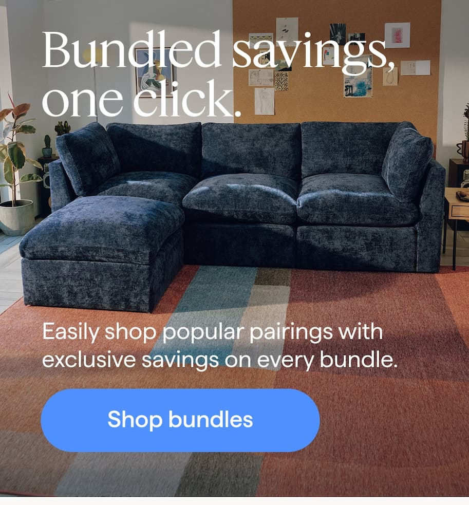 Bundled savings, one click. Easily shop popular pairings with exclusive savings on every bundle. Shop bundles.