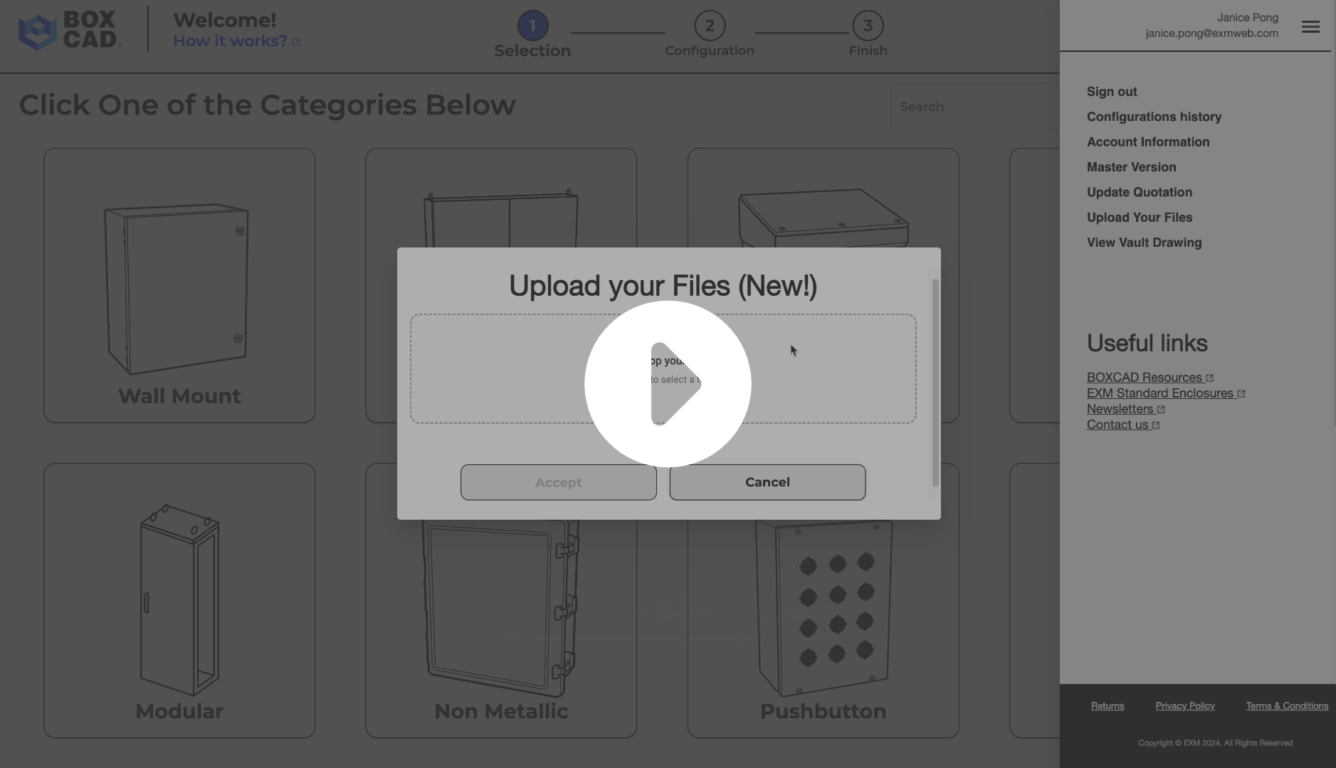 Exm File Example New Box CAD Feature: Upload Your CAD Files to Test Cutout Detection ...