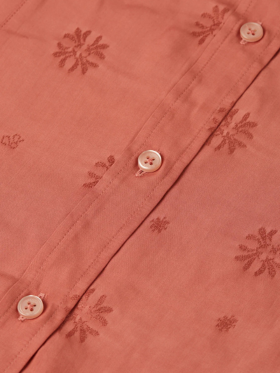 Jacquard Tailored-Fit Shirt