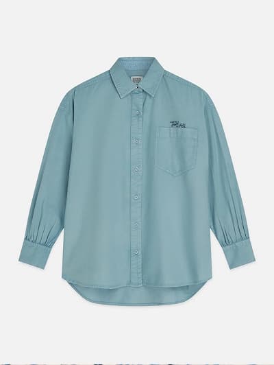 Garment Dyed Oxford Oversized-Fit Shirt