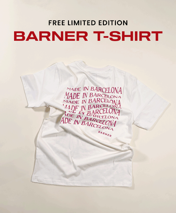 Free exclusive crew tshirt! 👕 Barner