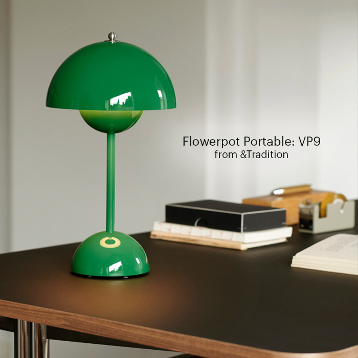 Flowerpot Portable Table Lamp: VP9