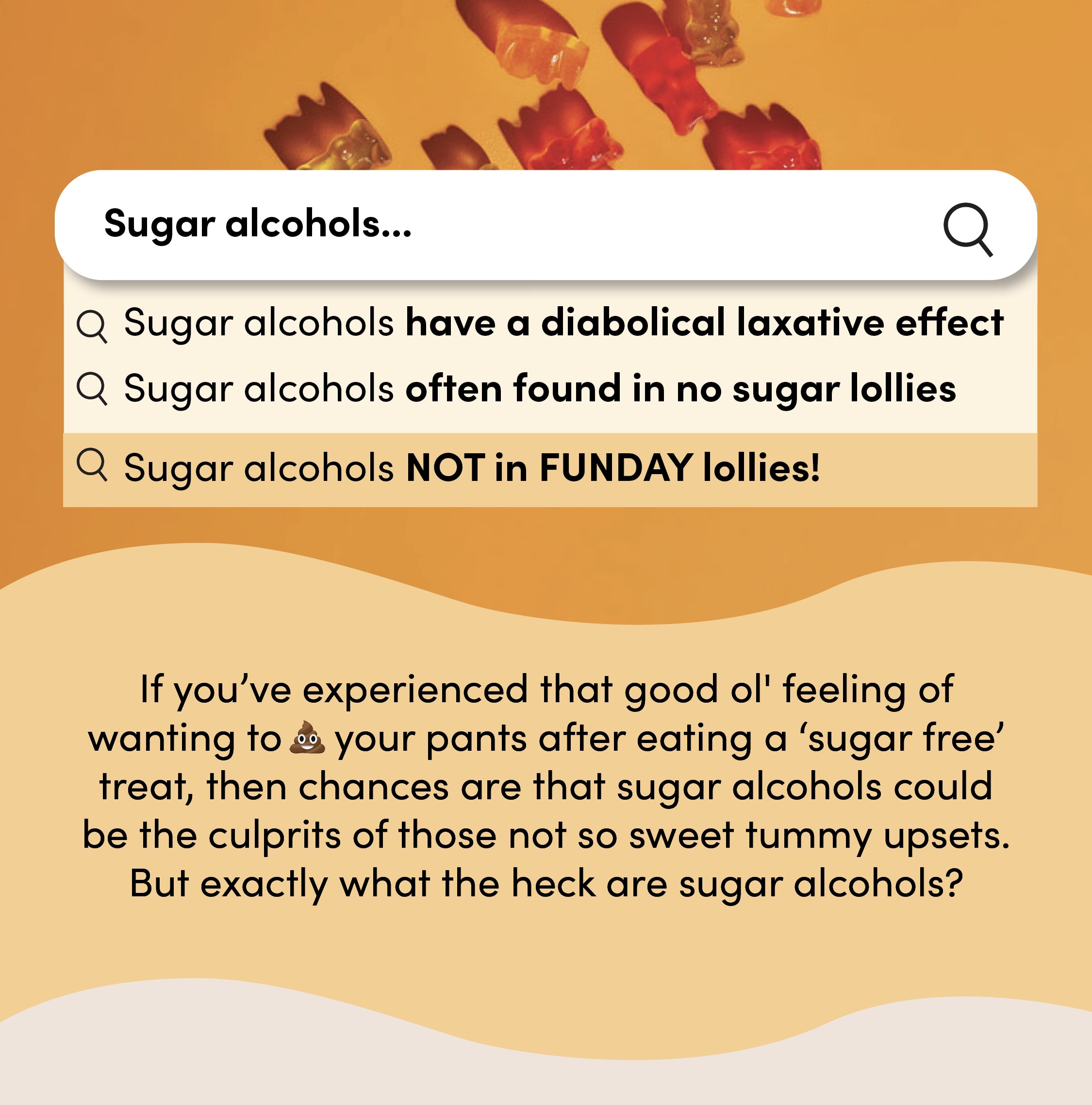 Why sugar alcohols are a crappy idea 💩 Funday Sweets