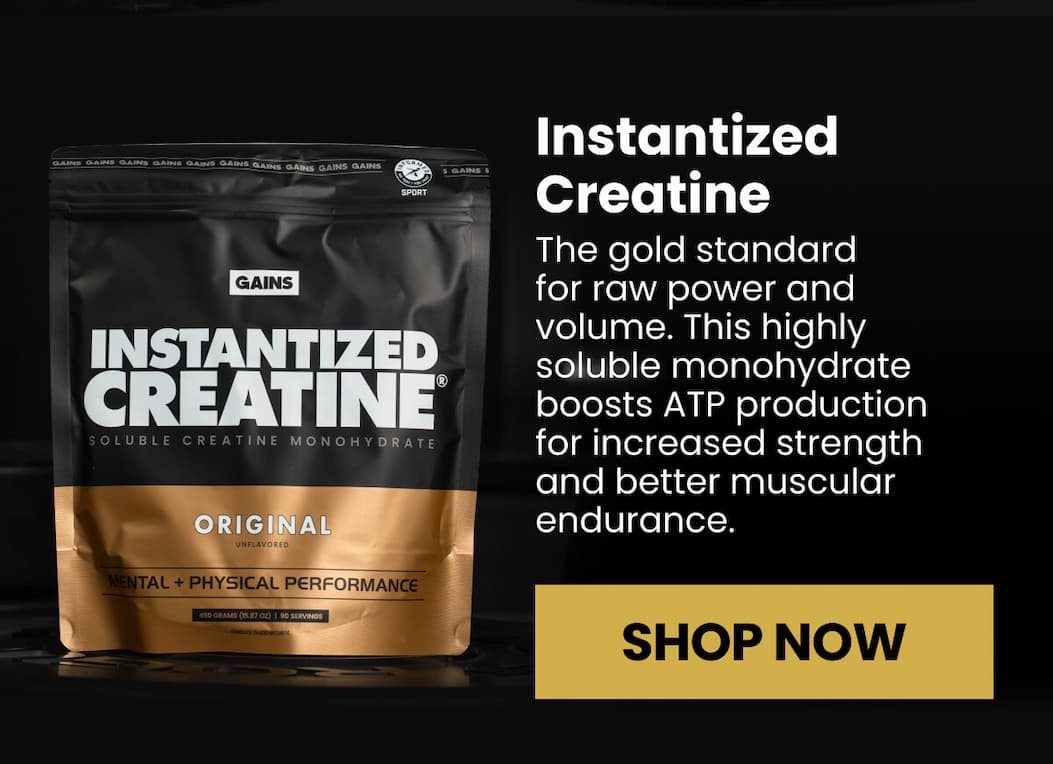 Instantized Creatine