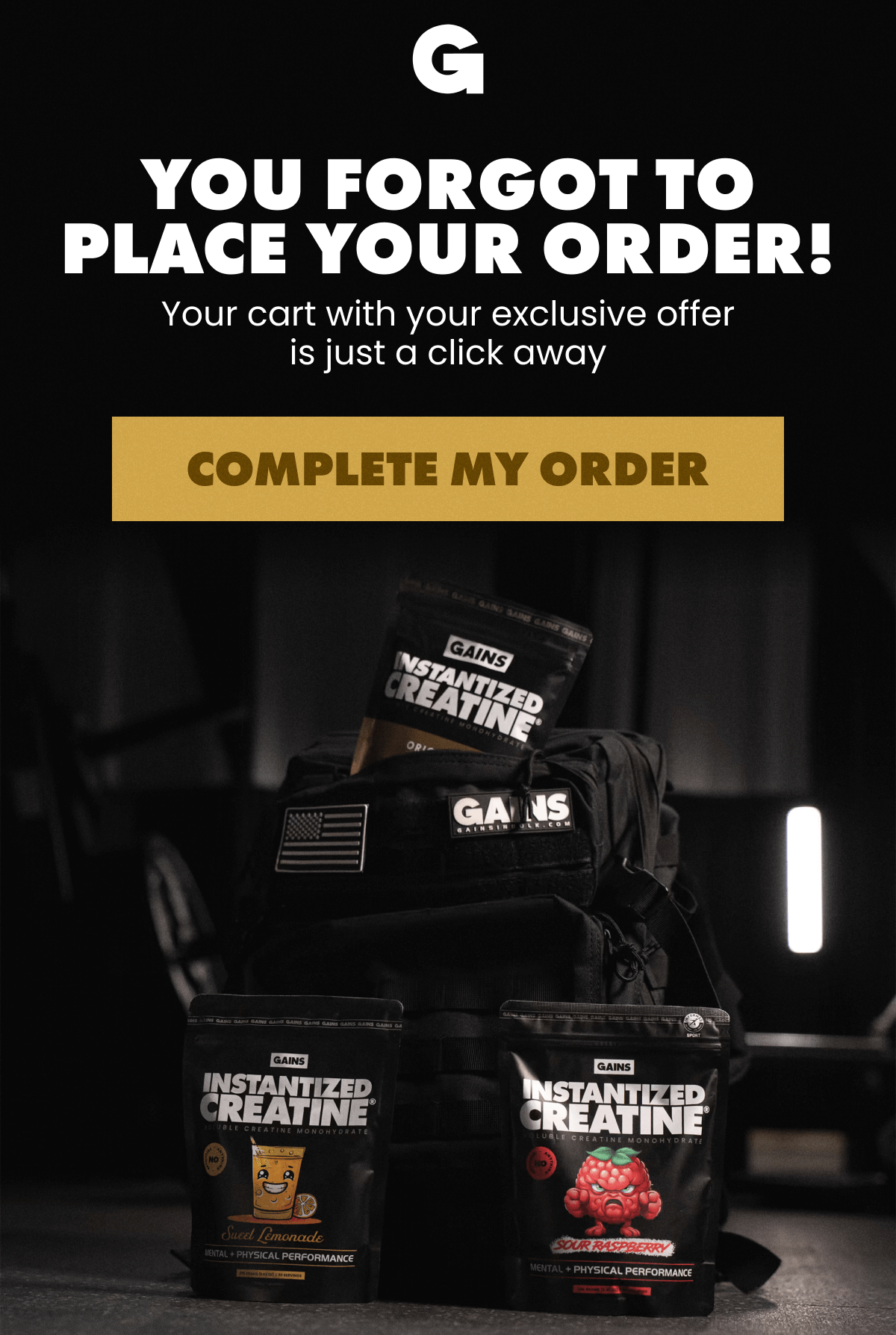 You Forgot To Place Your Order | COMPLETE MY ORDER