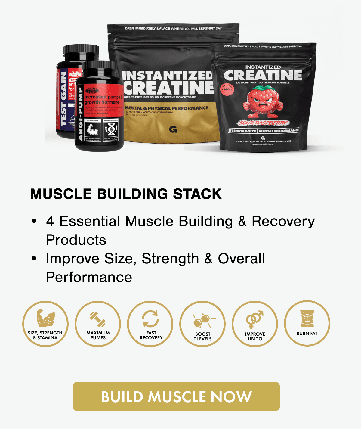 Muscle Building Stack