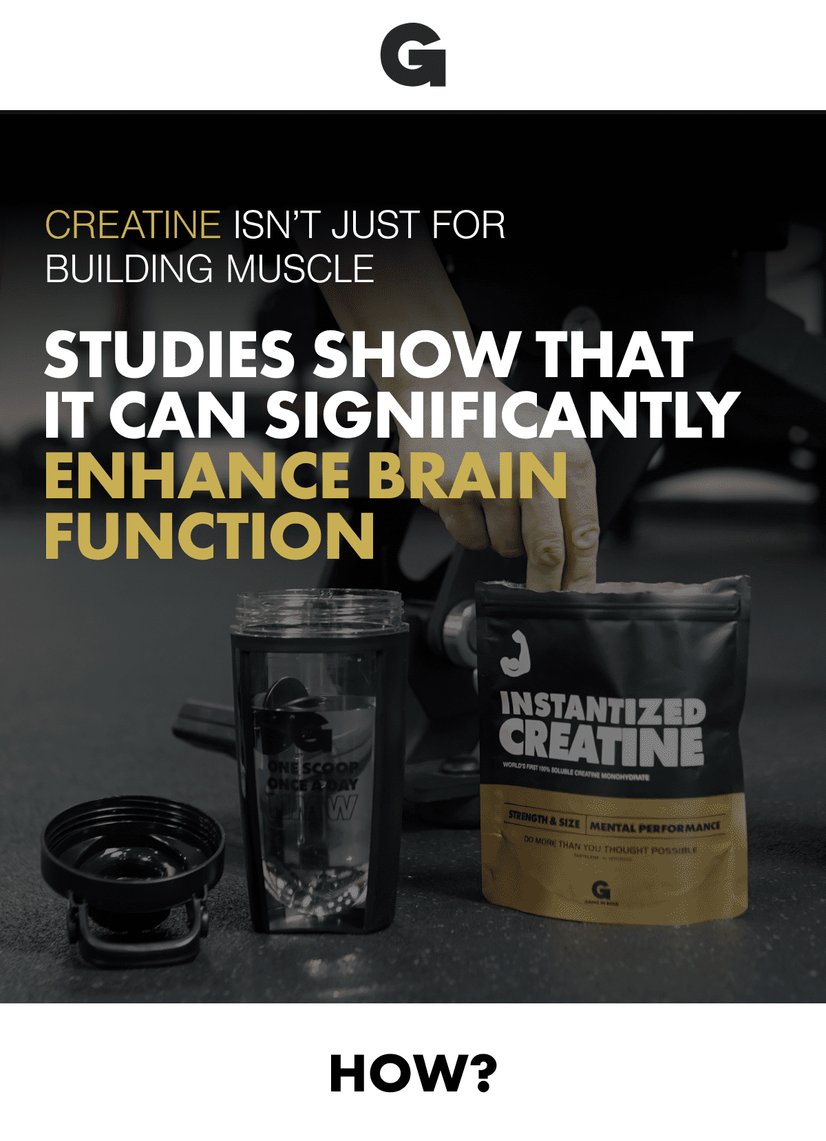 Creatine Isn't Just for Building Muscle