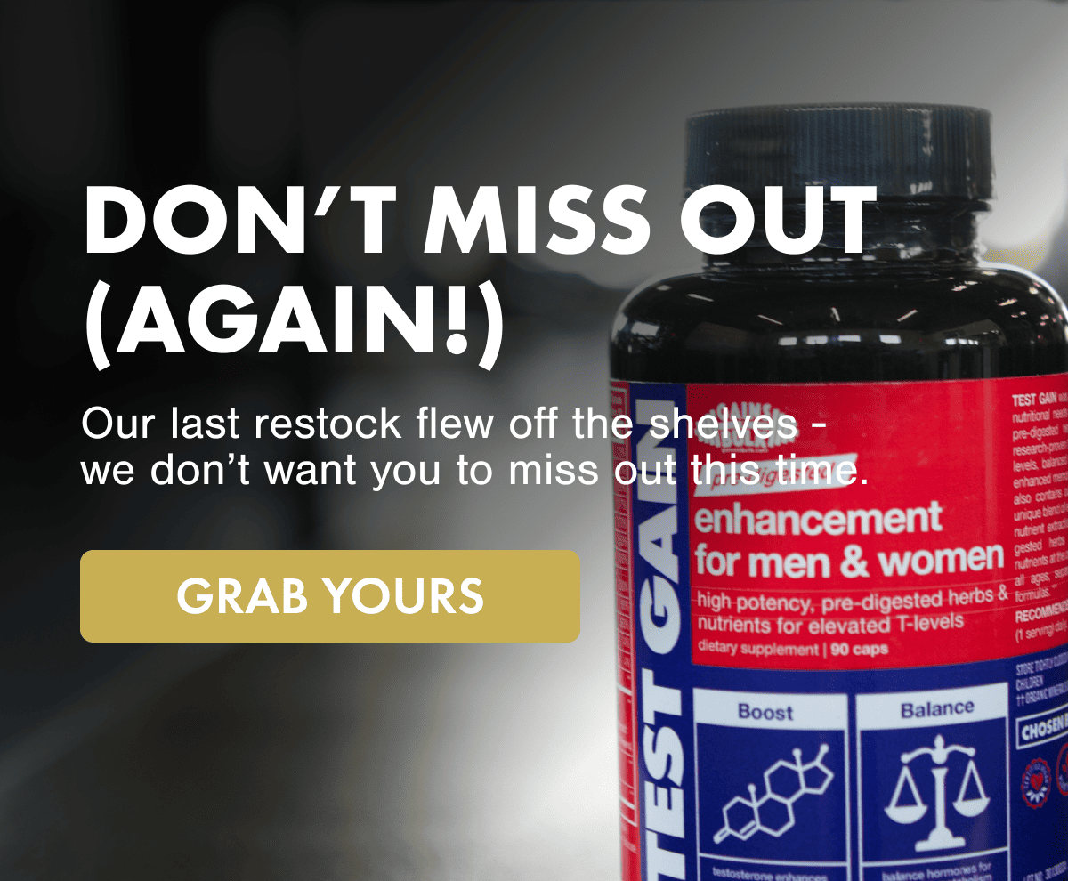 DON'T MISS OUT (AGAIN!)