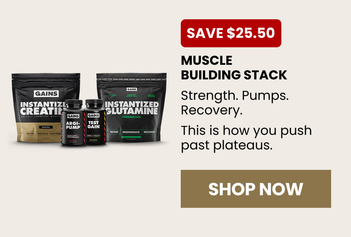 MUSCLE BUILDING STACK