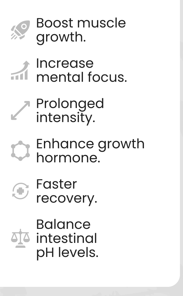 Boost muscle growth.