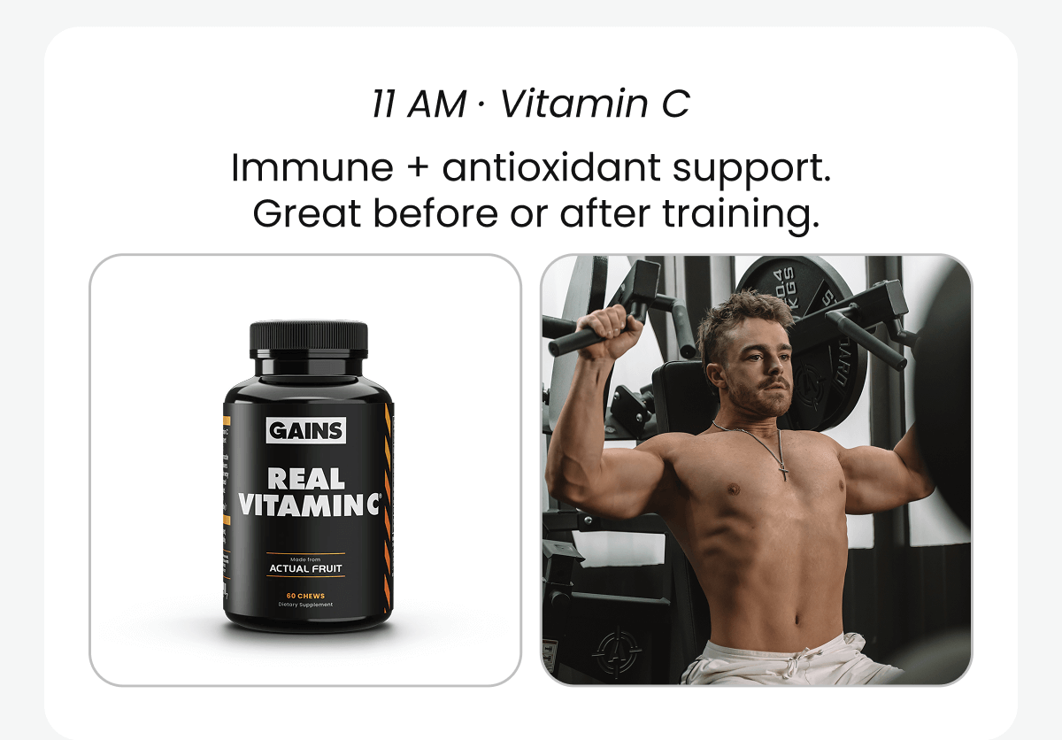11 AM · Vitamin C