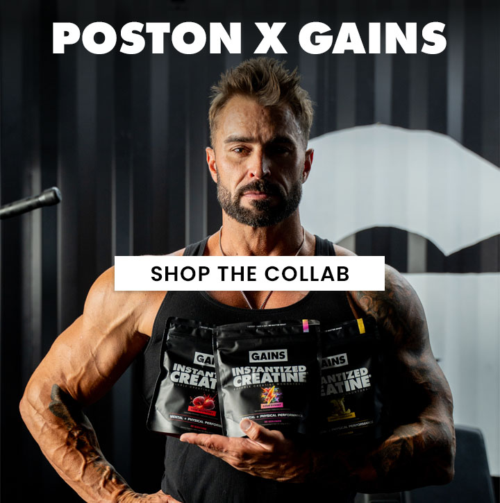 Poston x GAINS | Shop The Collab