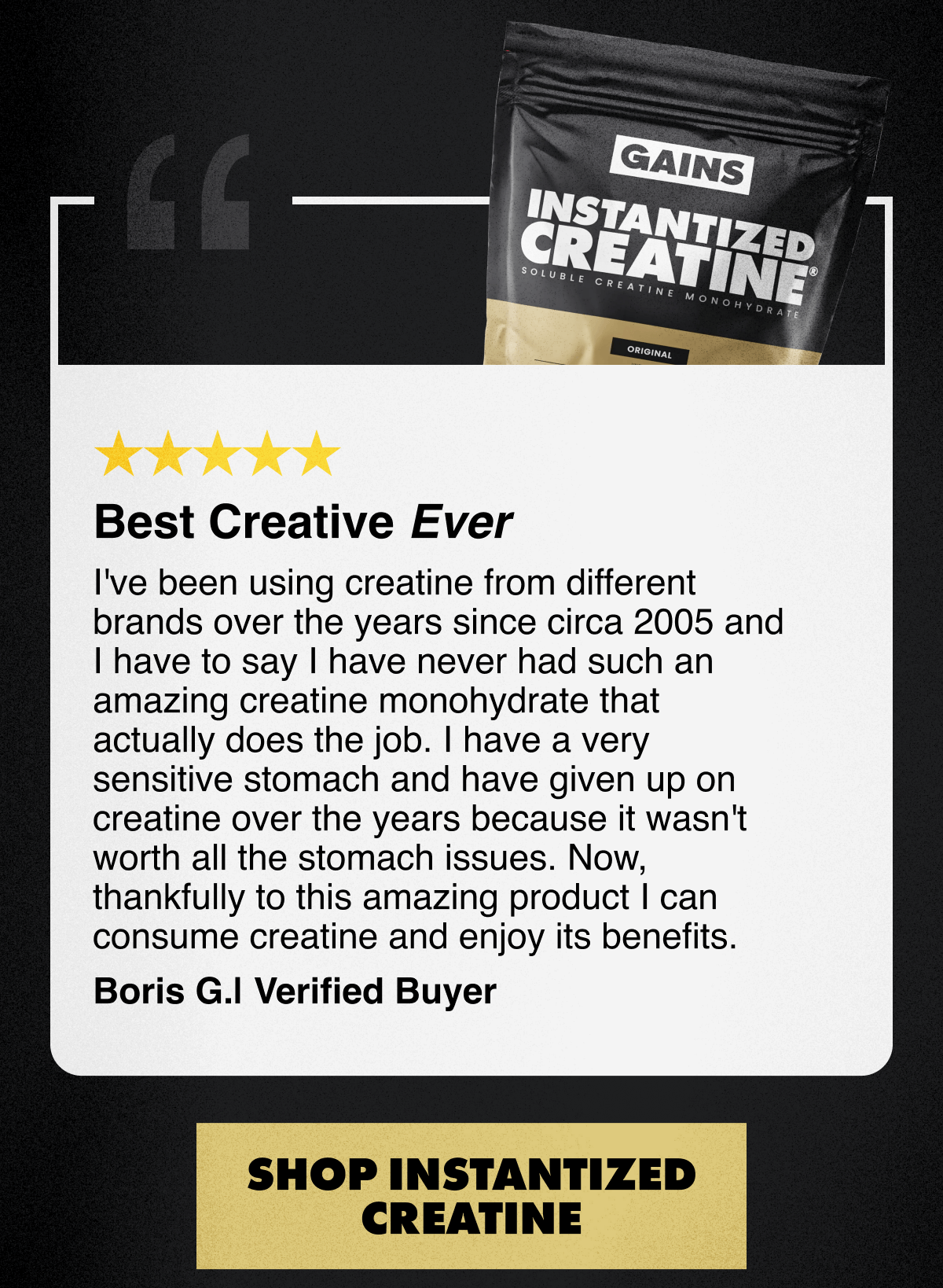 Shop Instantized Creatine