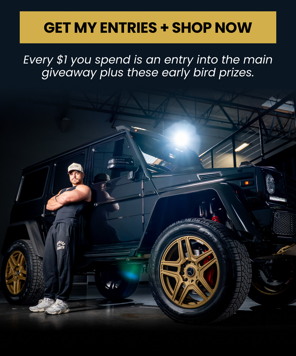 GET MY ENTRIES + SHOP NOW