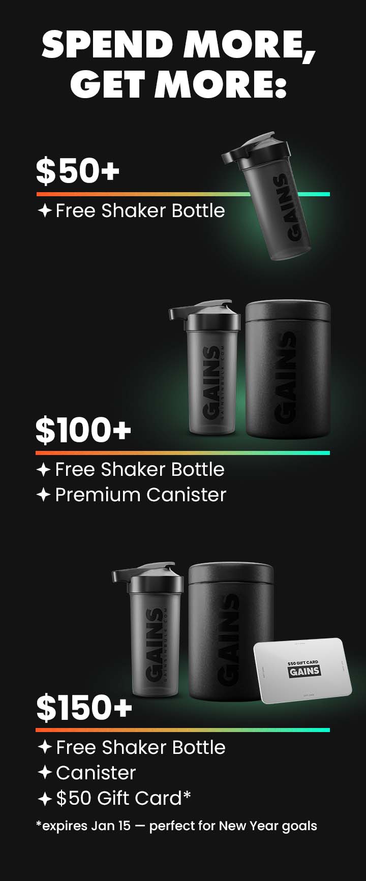 Spend More, Get More