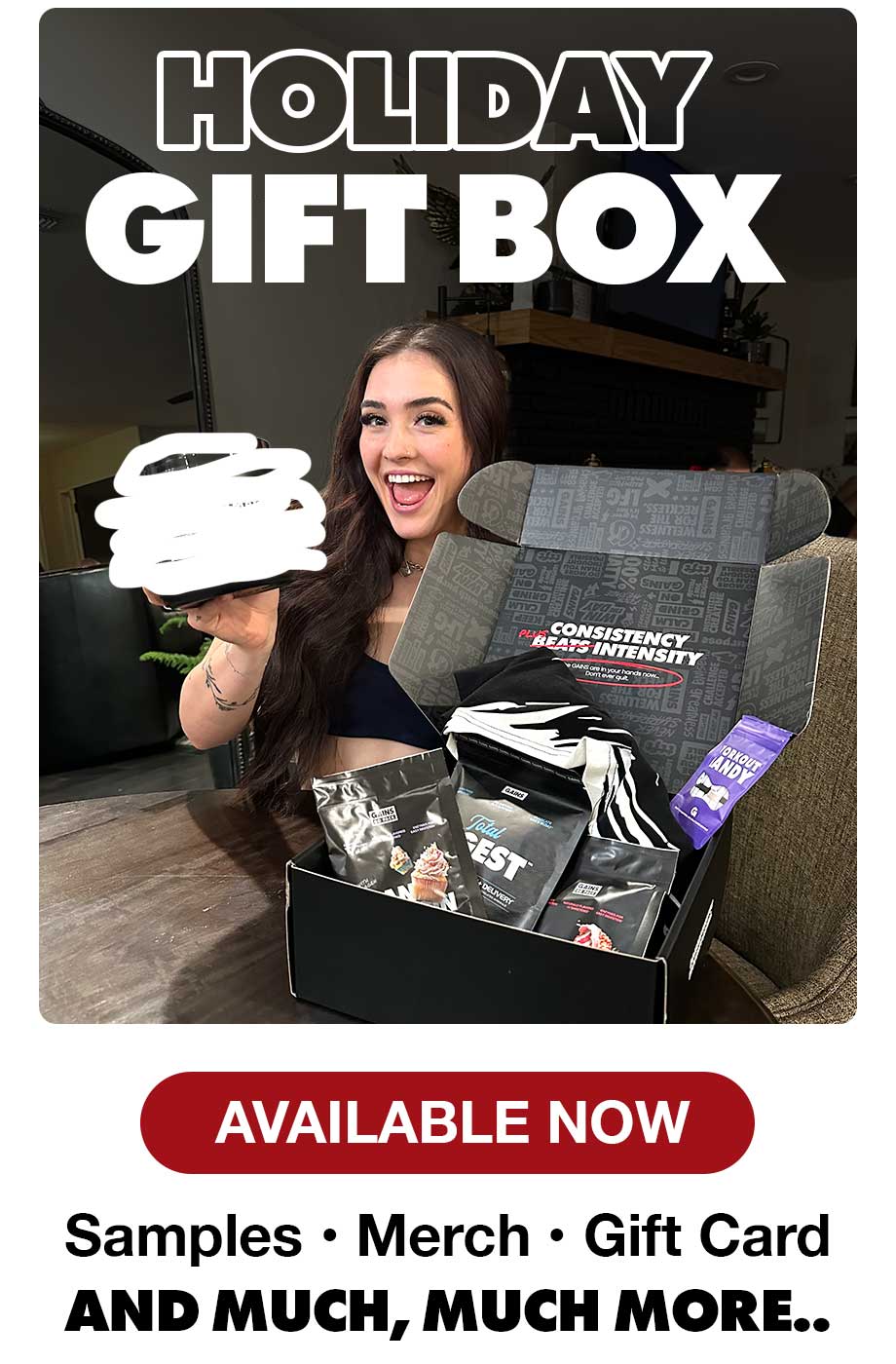 HOLIDAY GIFT BOX | AVAILABLE NOW (Samples - merch - gift cared - and much, much more...