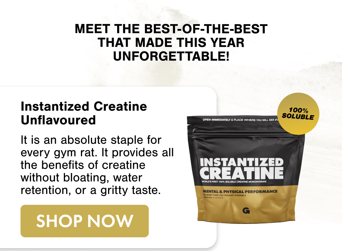 Instantized Creatine Unflavoured - SHOP NOW