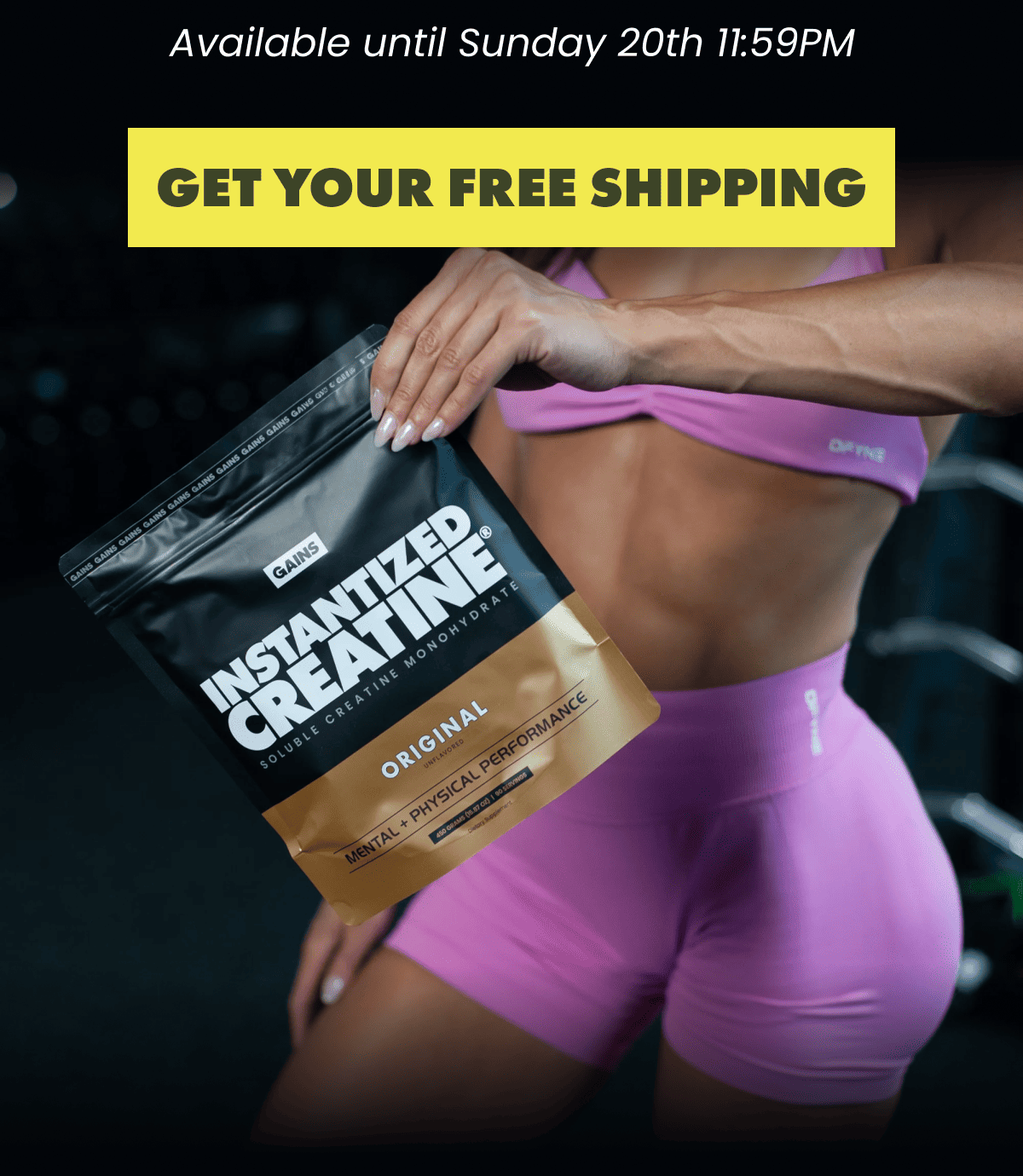 GET YOUR FREE SHIPPING