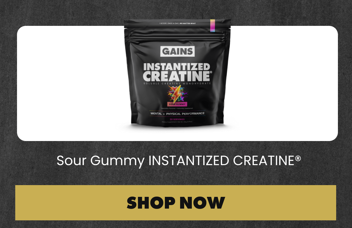 Sour Gummy INSTANTIZED CREATINE® 