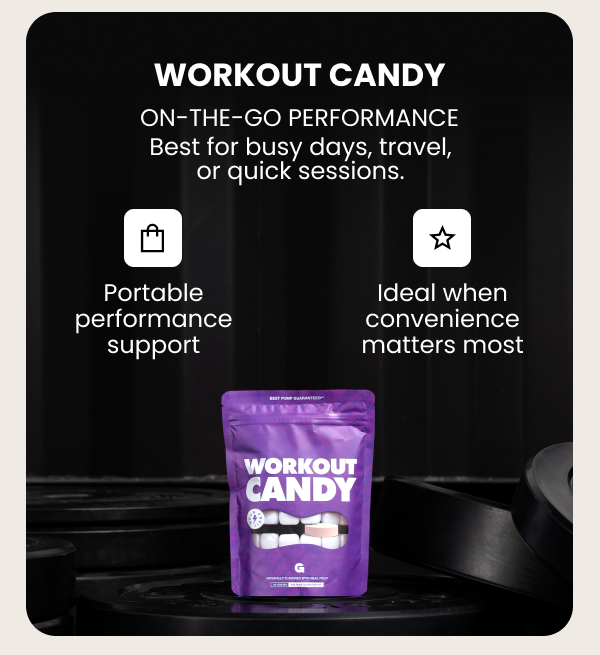WORKOUT CANDY