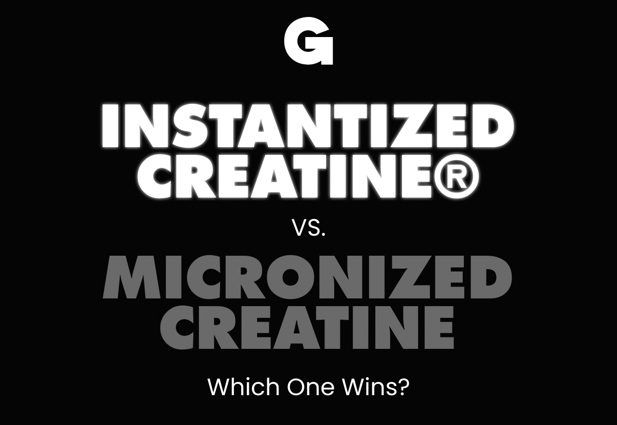 INSTANTIZED CREATINE® vs MICRONIZED CREATINE
