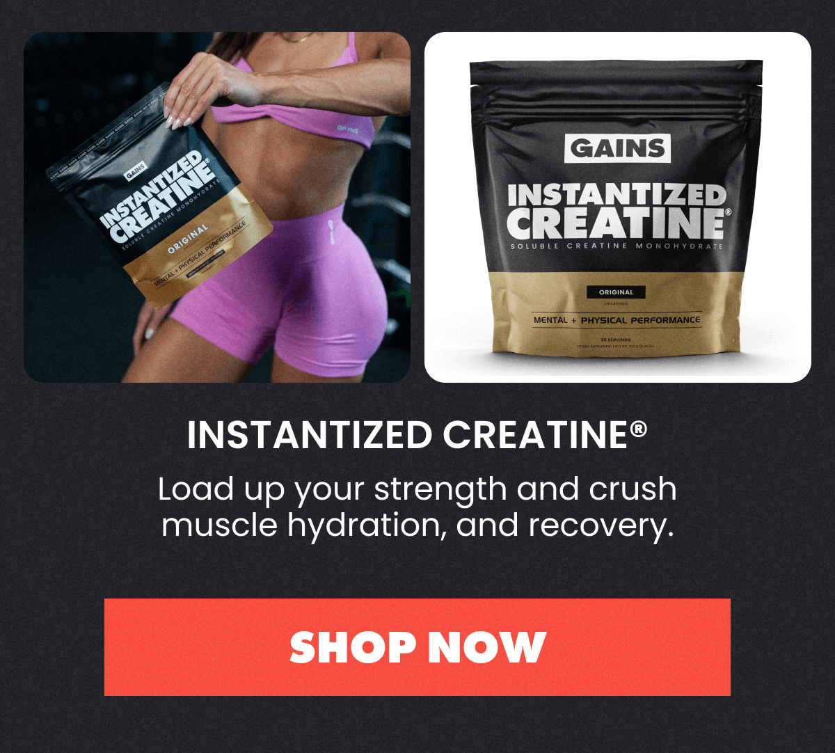 INSTANTIZED CREATINE®