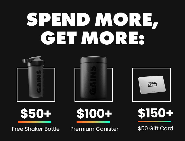 SPEND MORE, GET MORE