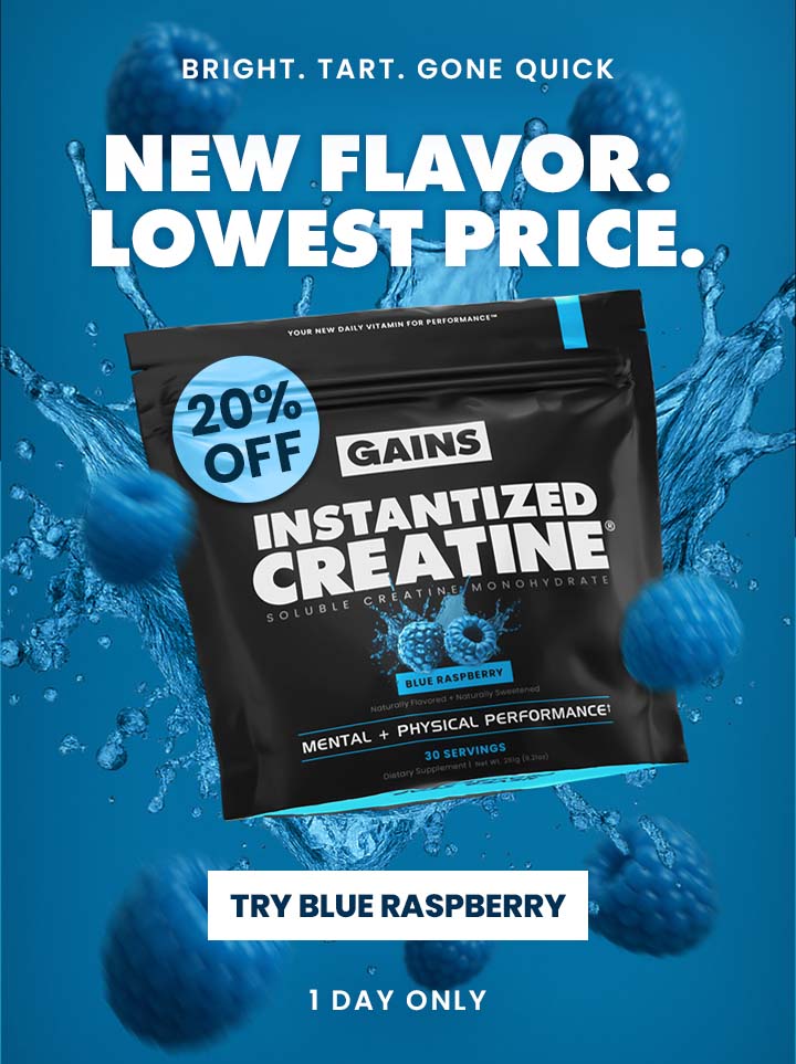 Our Newest Instantized Creatine Flavor. LOWEST PRICE. 