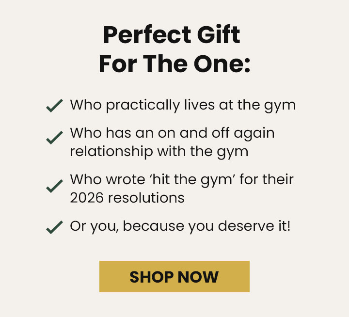 Perfect gift for the one who practically lives at the gym, who has an on and off again relationship with the gym, who wrote 'hit the gym' for their 2026 resolutions, or you, because you deserve it!