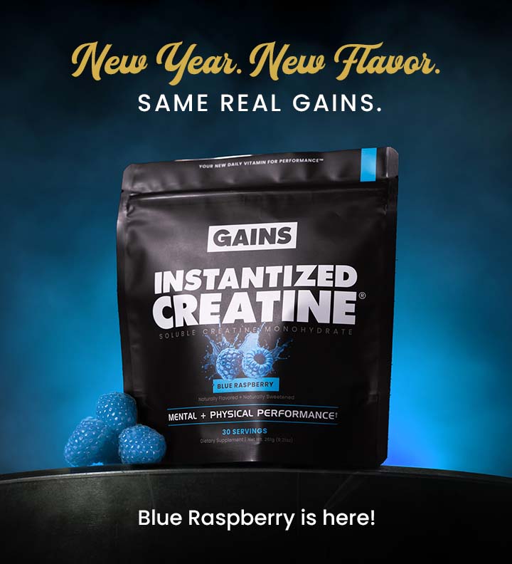 New Year. New Flavor. Same Real Gains.
