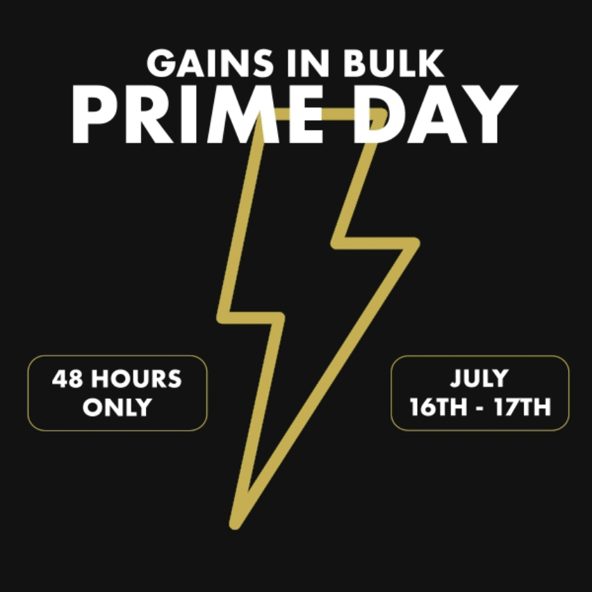 Gains in Bulk Prime Day