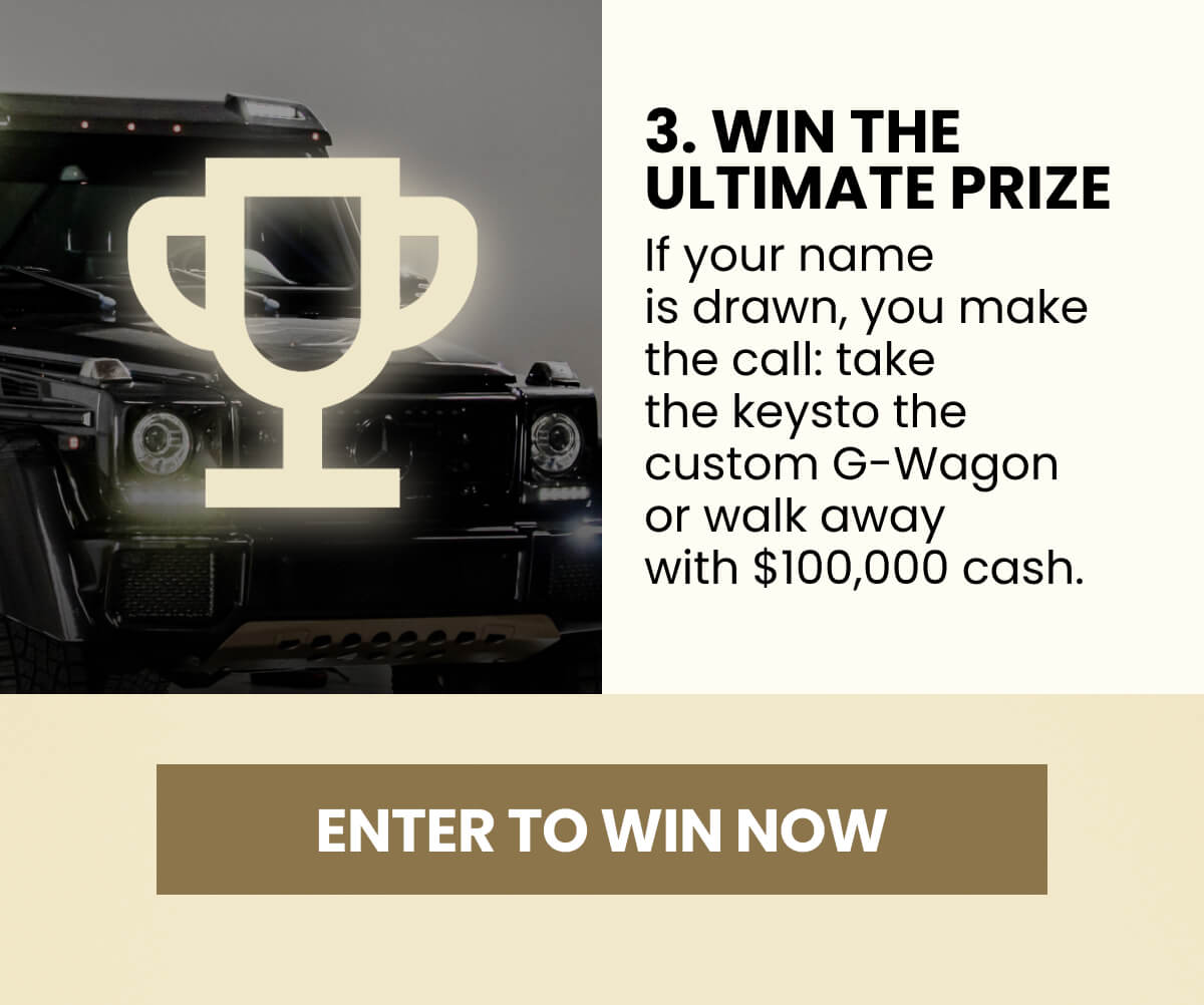 3. win the ultimate prize