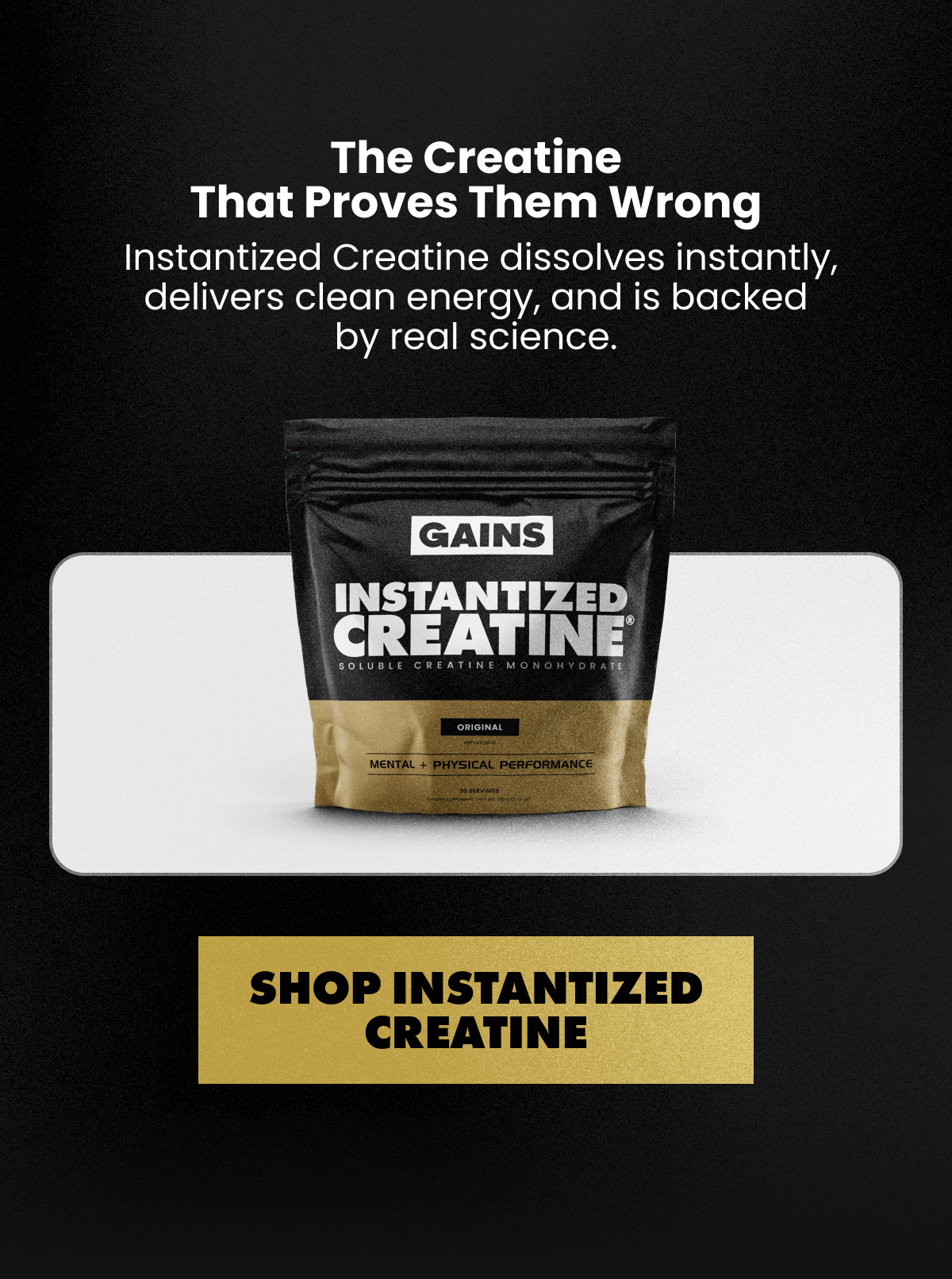 Shop Instantized Creatine