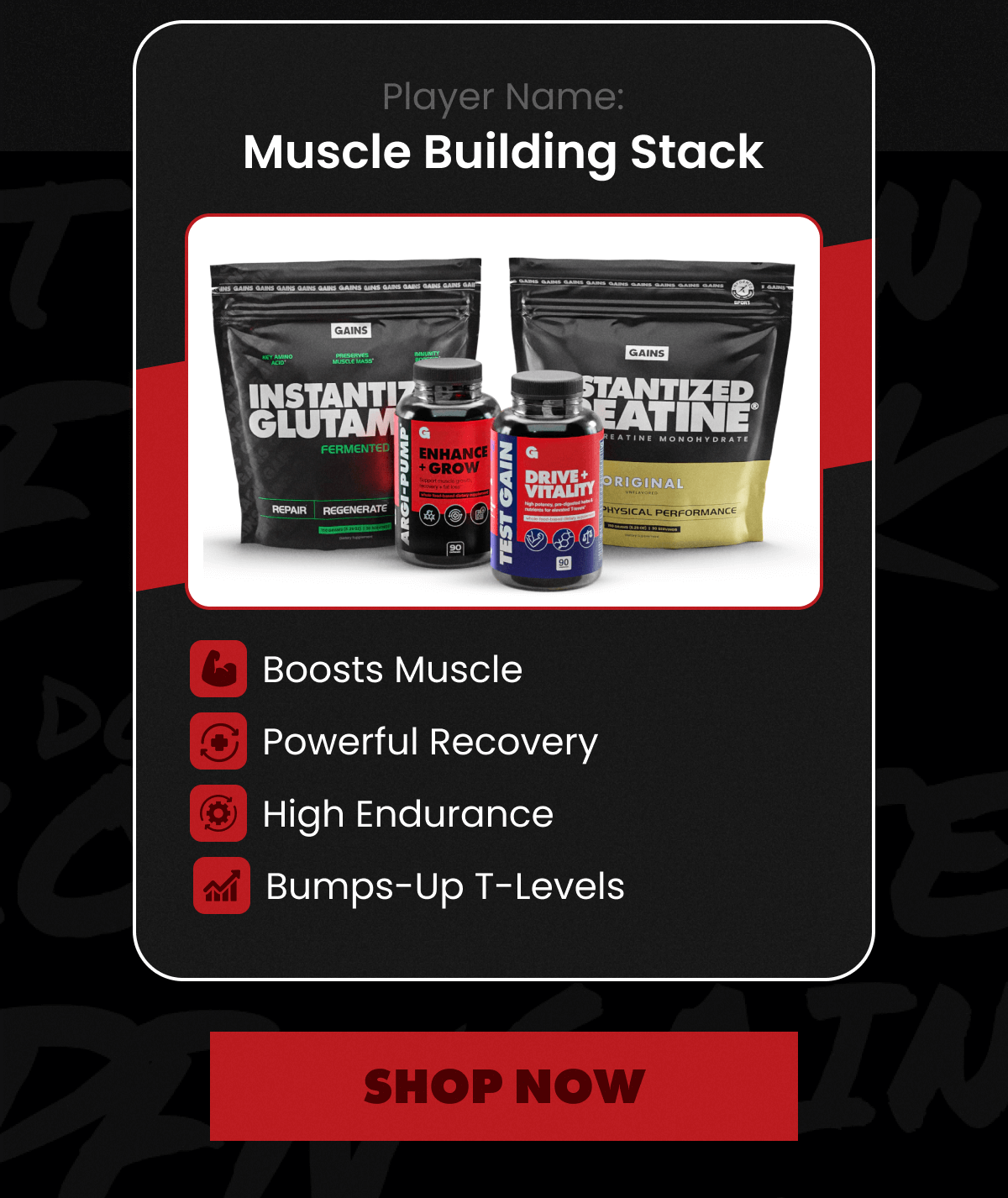 Muscle Building Stack