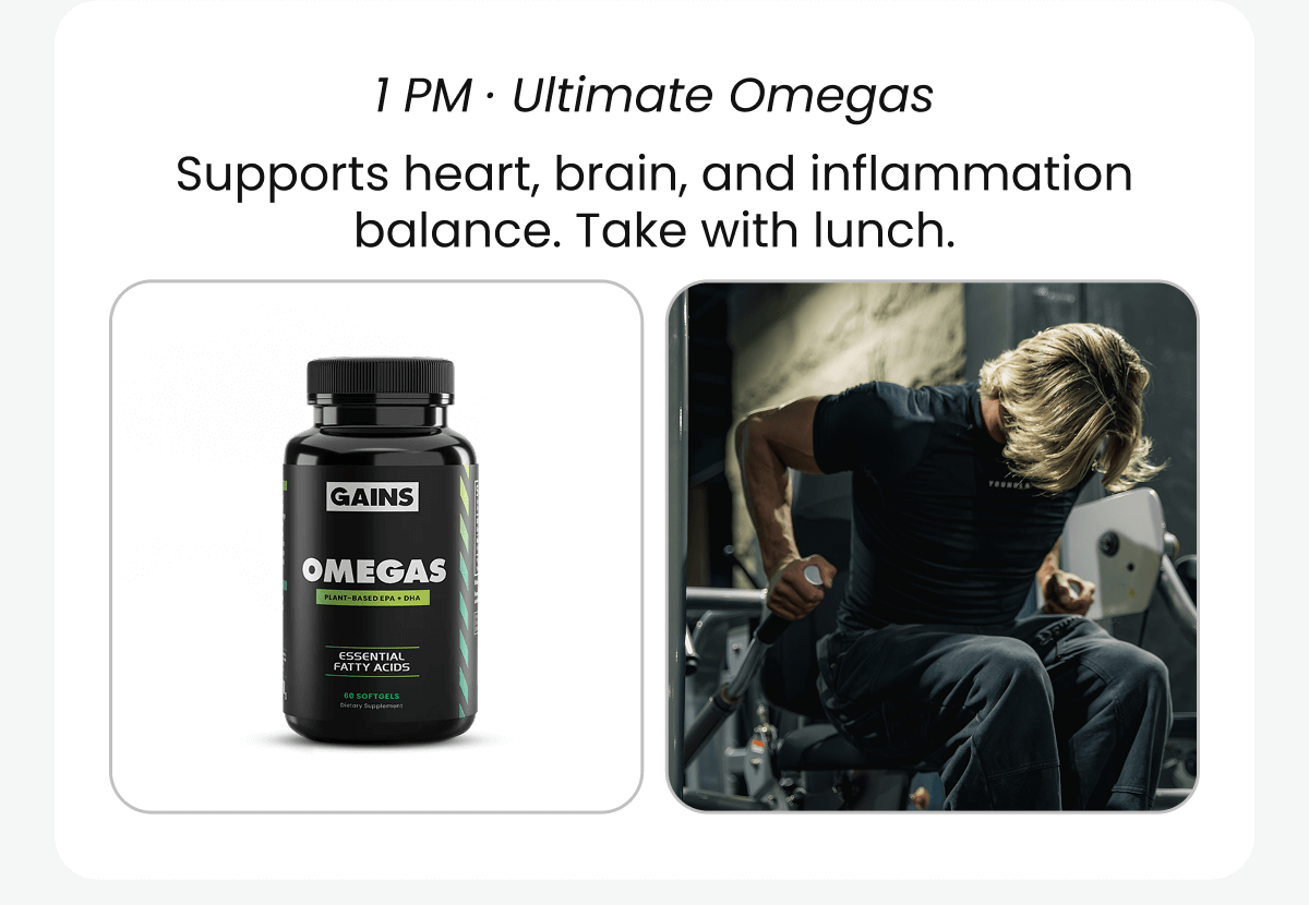 1 PM · Ultimate Omegas