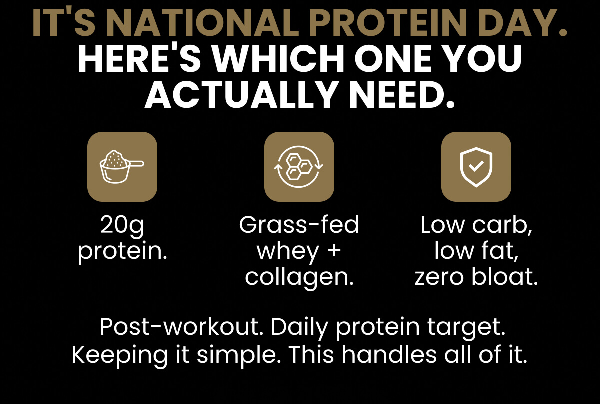 It's National Protein Day. Here's which one you actually need.