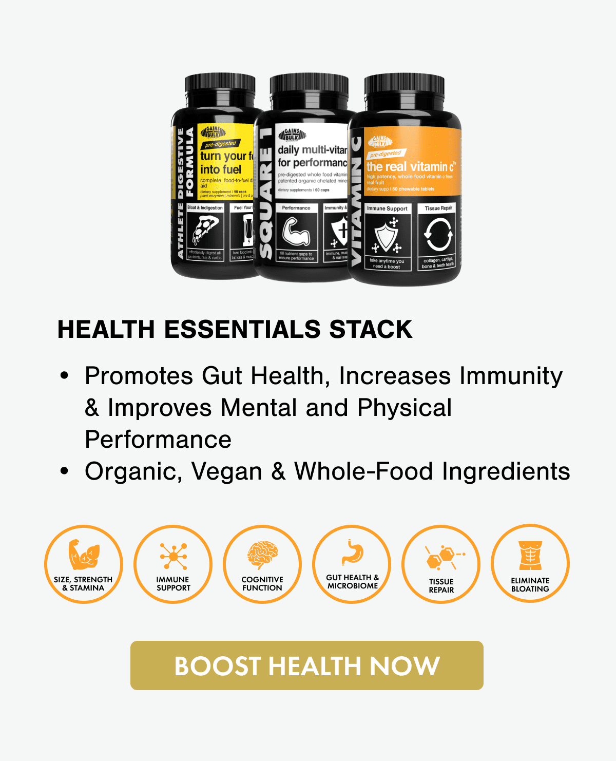 HEALTH ESSENTIALS STACK