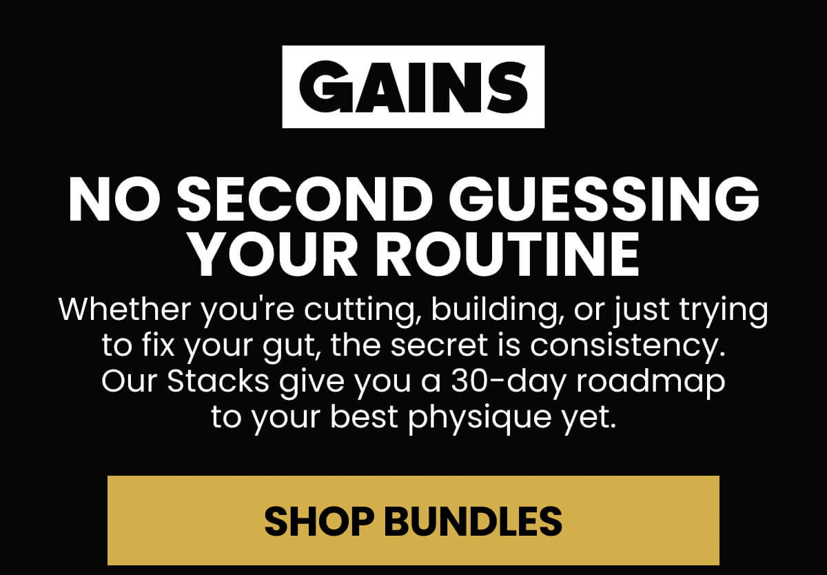 NO SECOND GUESSING YOUR ROUTINE