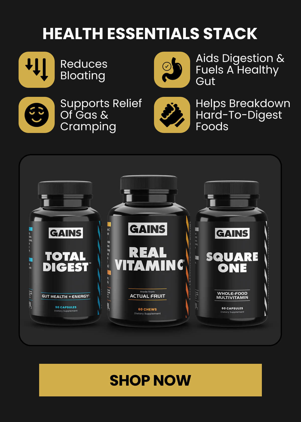 HEALTH ESSENTIALS STACK