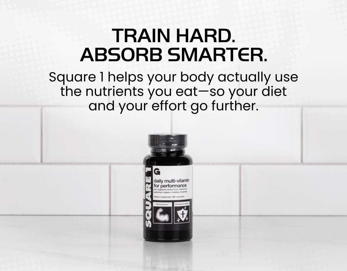 Train hard. Absorb smarter.