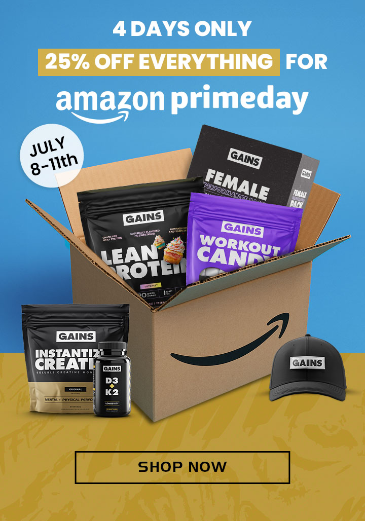 4 DAYS ONLY 25% OFF EVERYTHING FOR AMAZON PRIME DAY (July 8-11th) - SHOP NOW