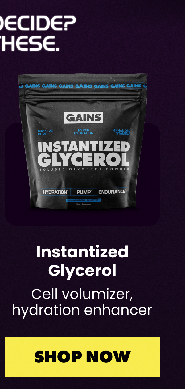 Instantized Glycerol