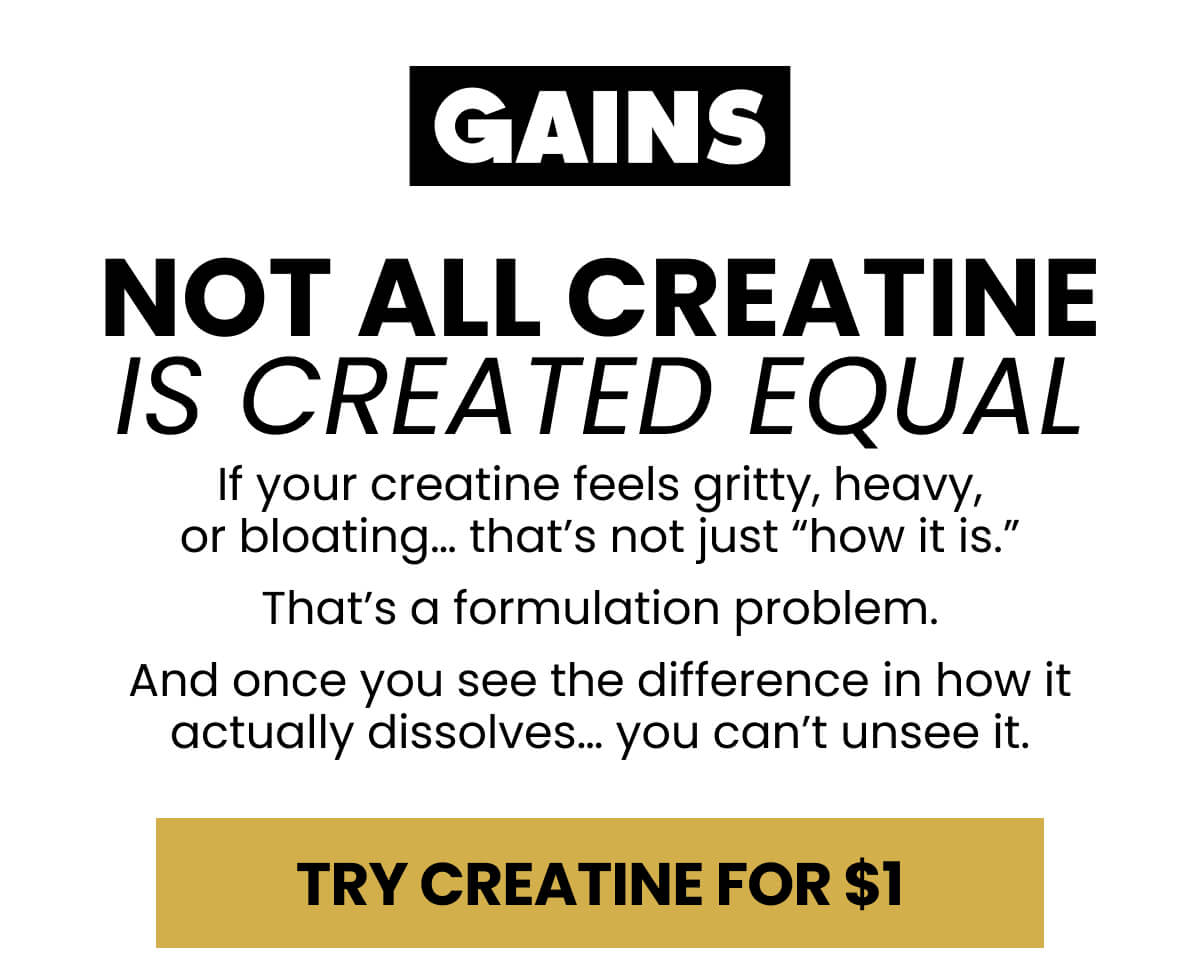 NOT ALL CREATINE IS CREATED EQUAL