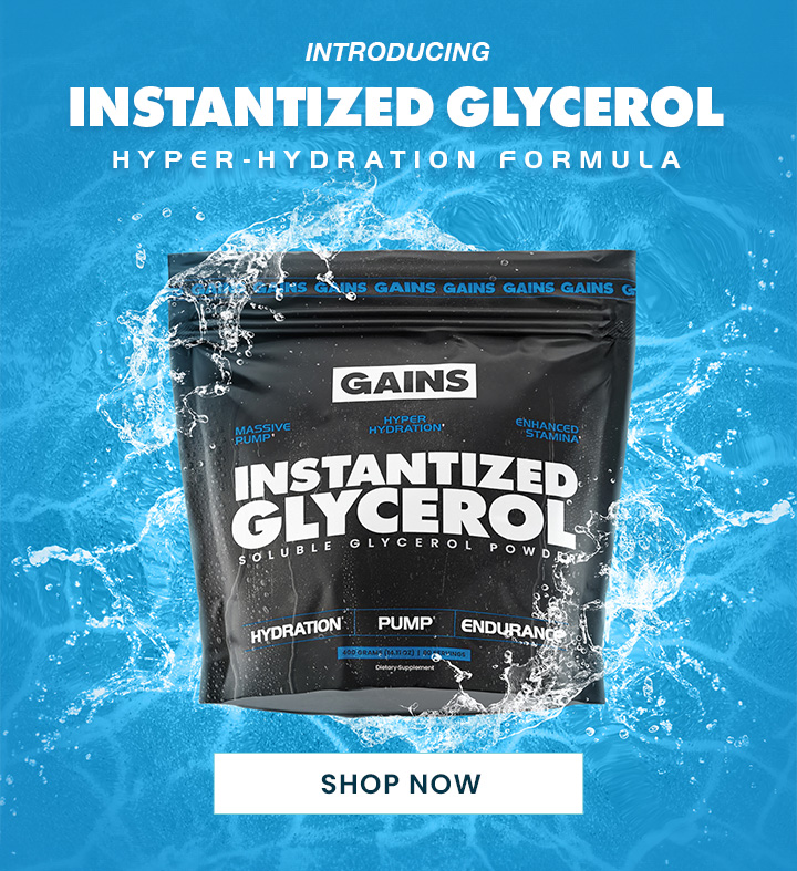 Introducing Instantized Glycerol Hyper-Hydration Formula | SHOP NOW