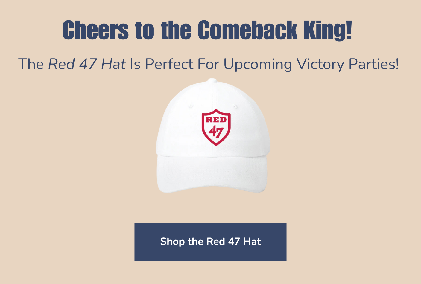 Cheers to the Comeback King