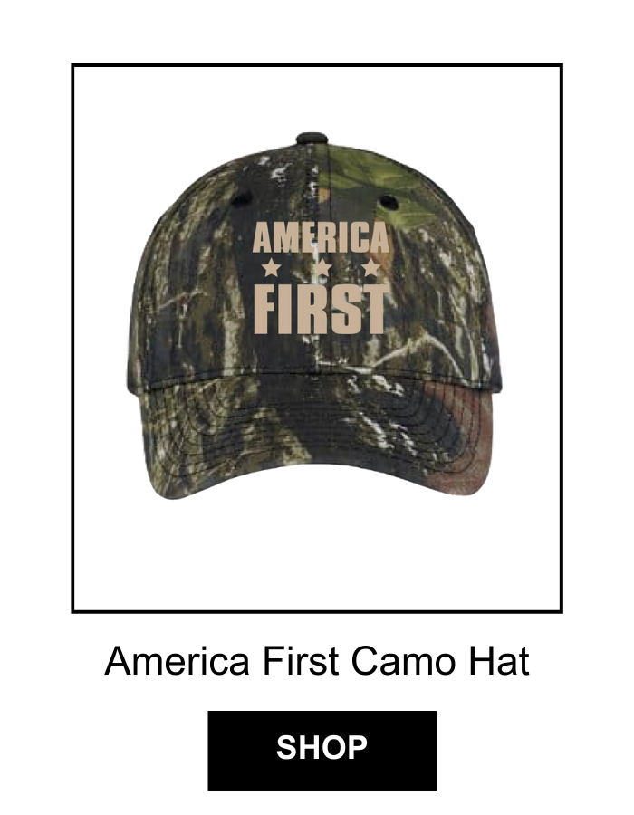 America First Camo Hat