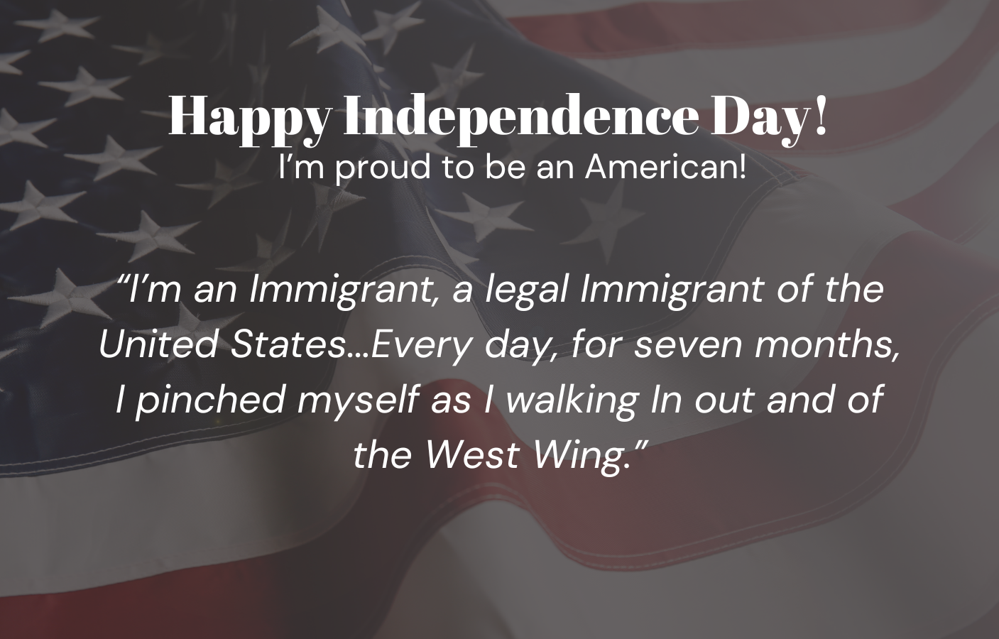 Happy Independence Day!